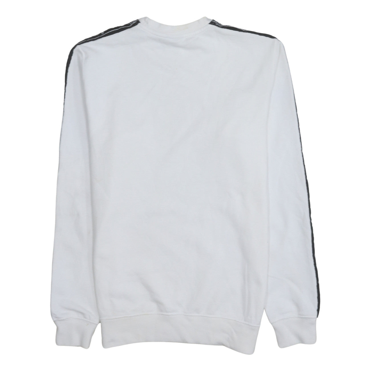 Champion Men's White Small Pullover Sweatshirt with Logo Taping