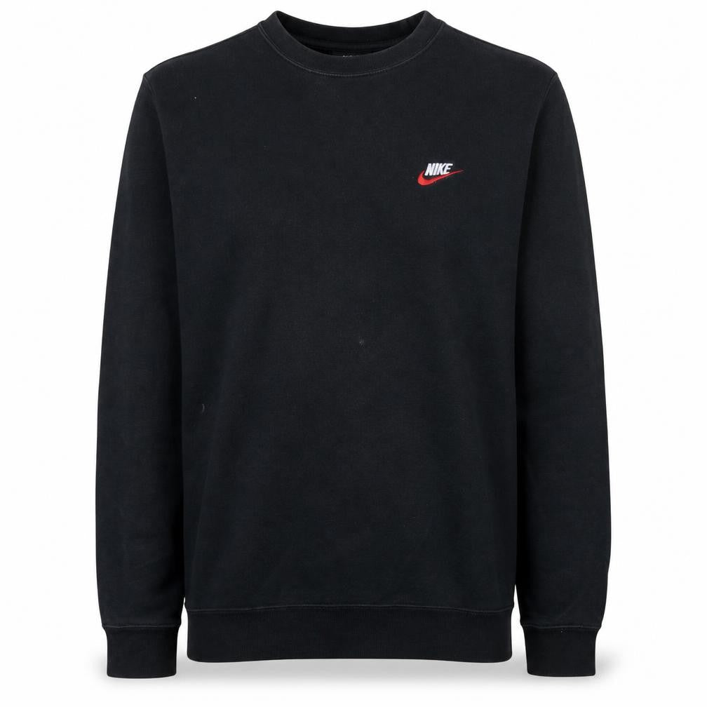Nike Men's Black Crew Neck Pullover Sweatshirt M