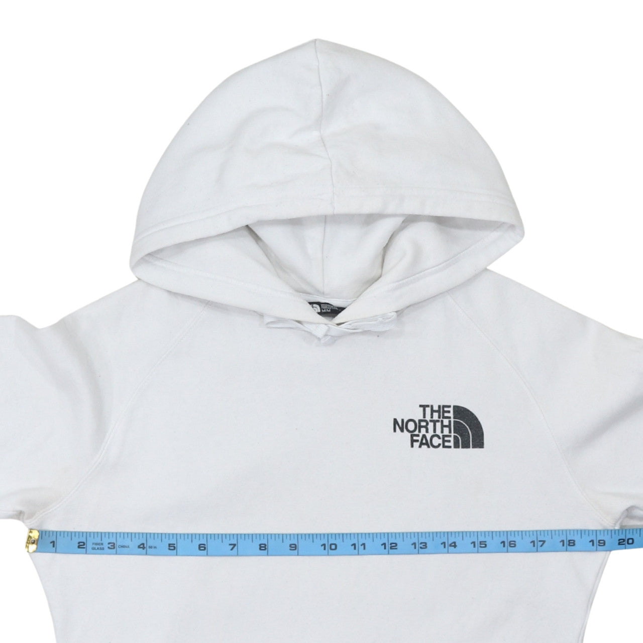 The North Face Women's White Pullover Hoodie M Cotton Blend