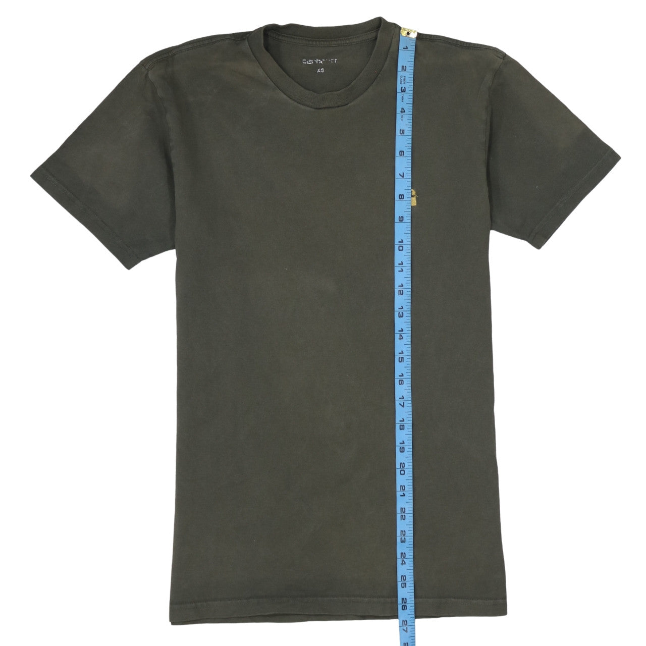 Carhartt Men's Green XS S/S Chase Cotton Crew Neck T-Shirt