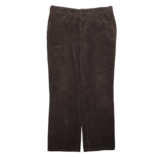 Tommy Hilfiger Men's Brown Corduroy Chino Trousers 36/34