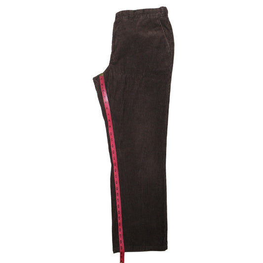 Tommy Hilfiger Men's Brown Corduroy Chino Trousers 36/34