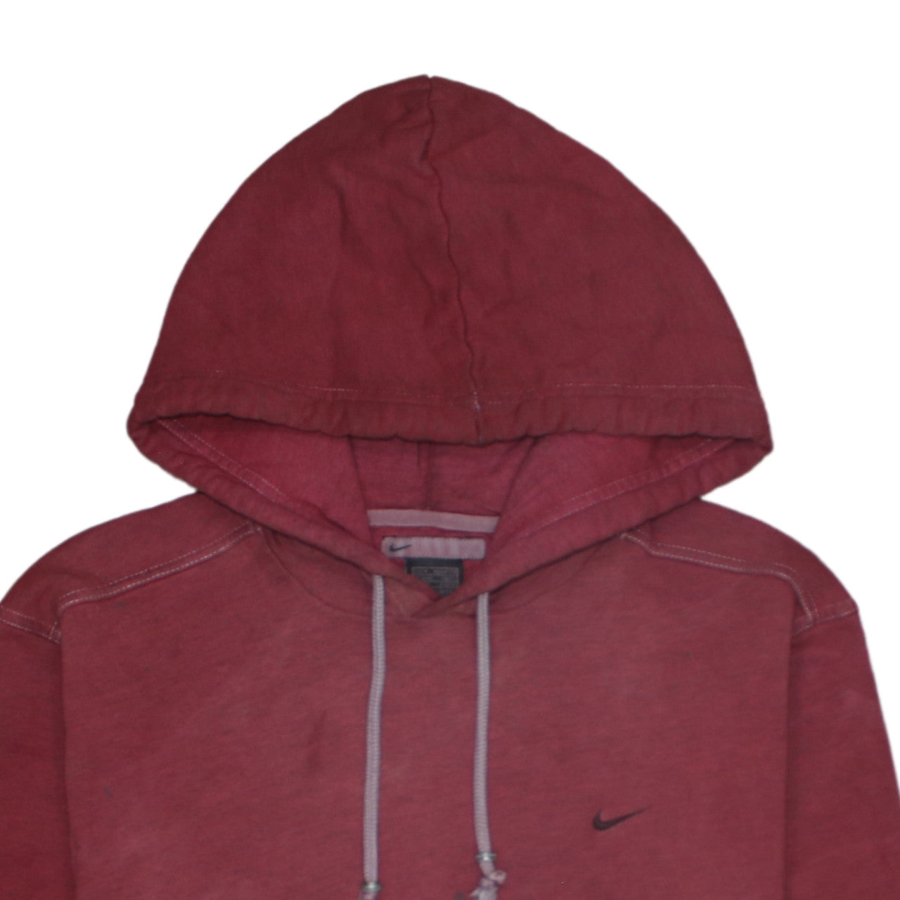 Nike Men's Red Pullover Hoodie Size M Regular Fit Sportswear