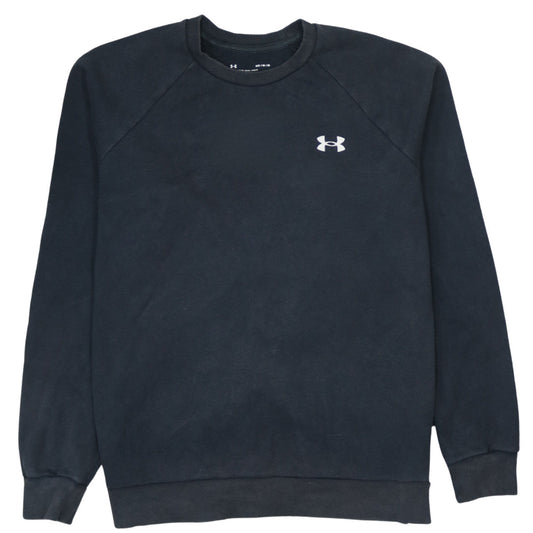 Under Armour Men's Black Medium Pullover Crew Neck Sweatshirt