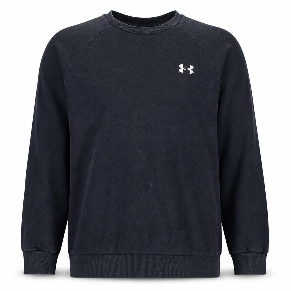 Under Armour Men's Black Medium Pullover Crew Neck Sweatshirt