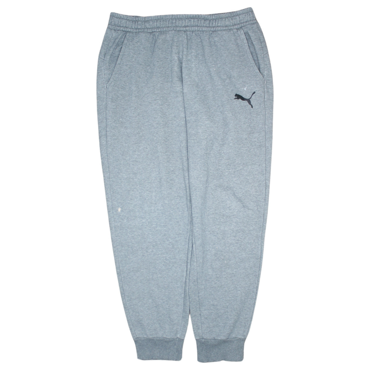Puma Men's Grey Jogger Sweatpants L Activewear Trousers