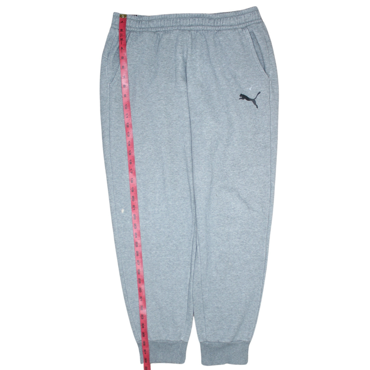 Puma Men's Grey Jogger Sweatpants L Activewear Trousers