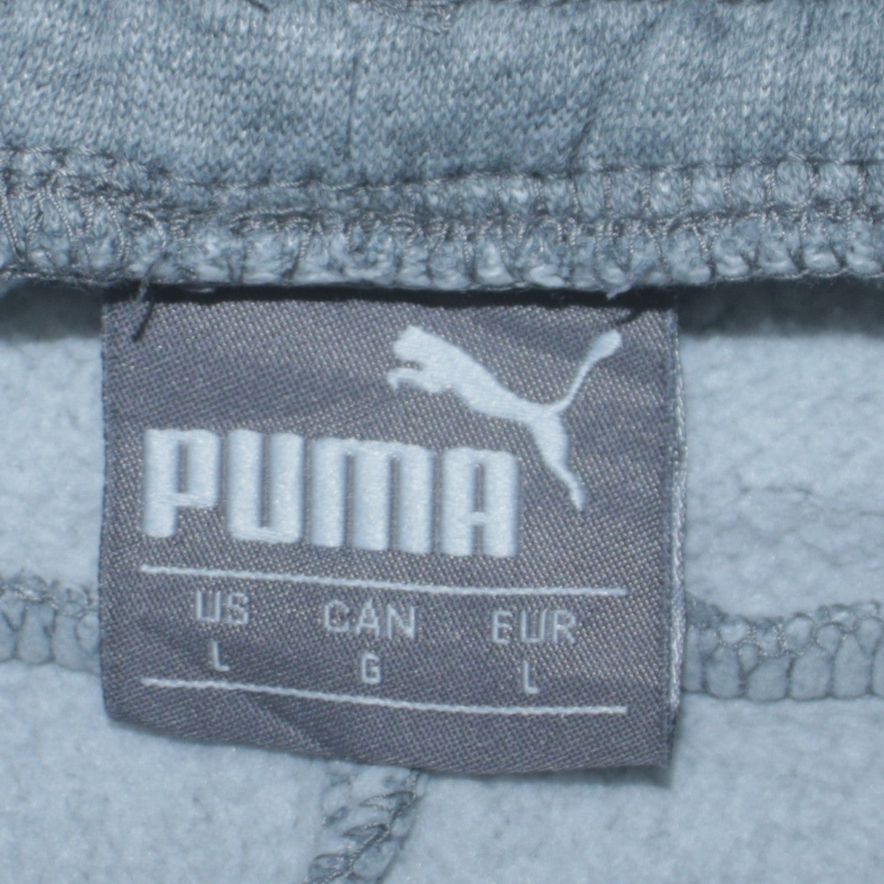Puma Men's Grey Jogger Sweatpants L Activewear Trousers