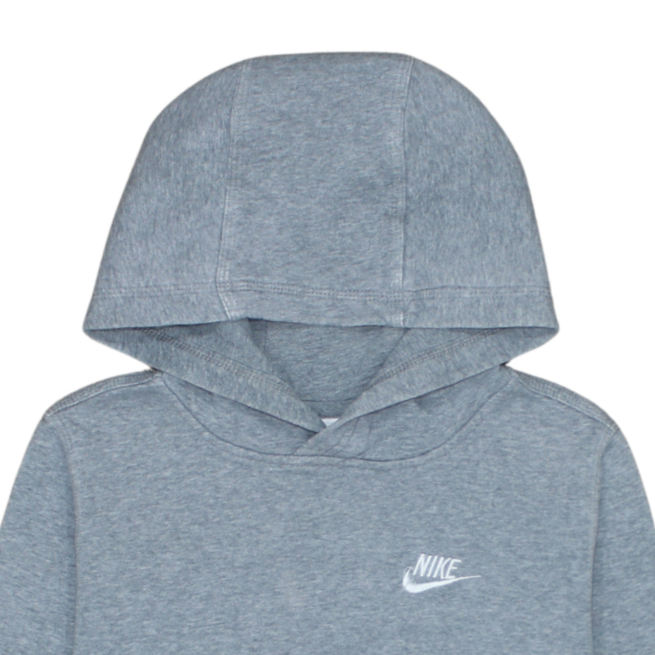 Nike Boys Grey Hoodie L 147-158cm Pullover Fleece Kangaroo Pocket