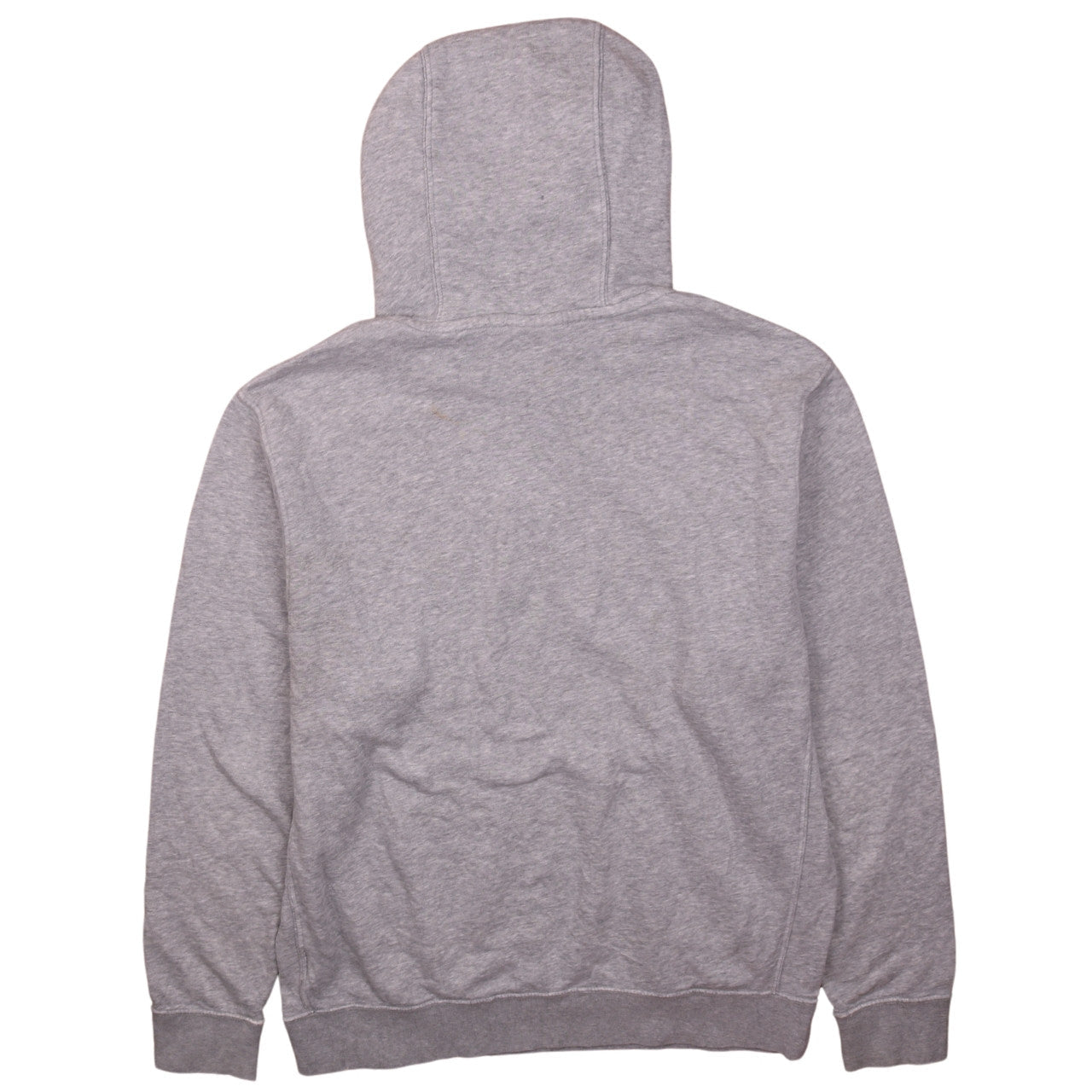 Nike Men's Grey Pullover Hoodie Medium Logo Fleece Sweatshirt