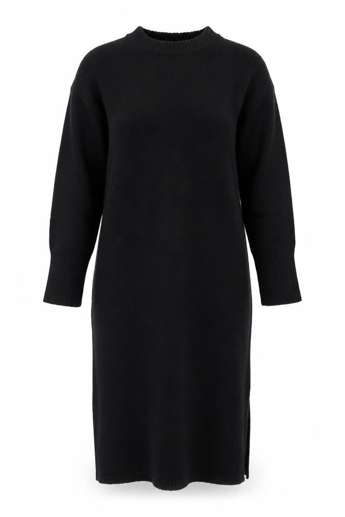 Nobody’s Child Women’s Black Knit Midi Jumper Dress Size M