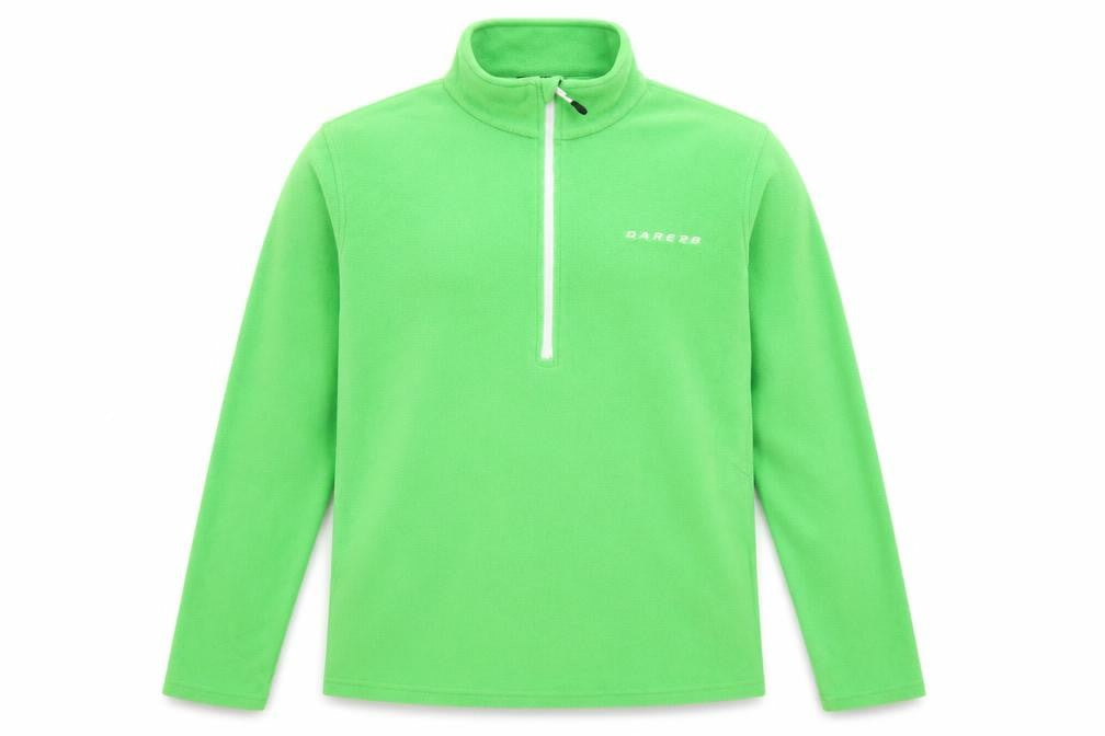 Dare 2b Men's Green XL Fleece 1/4 Zip Pullover Sweatshirt