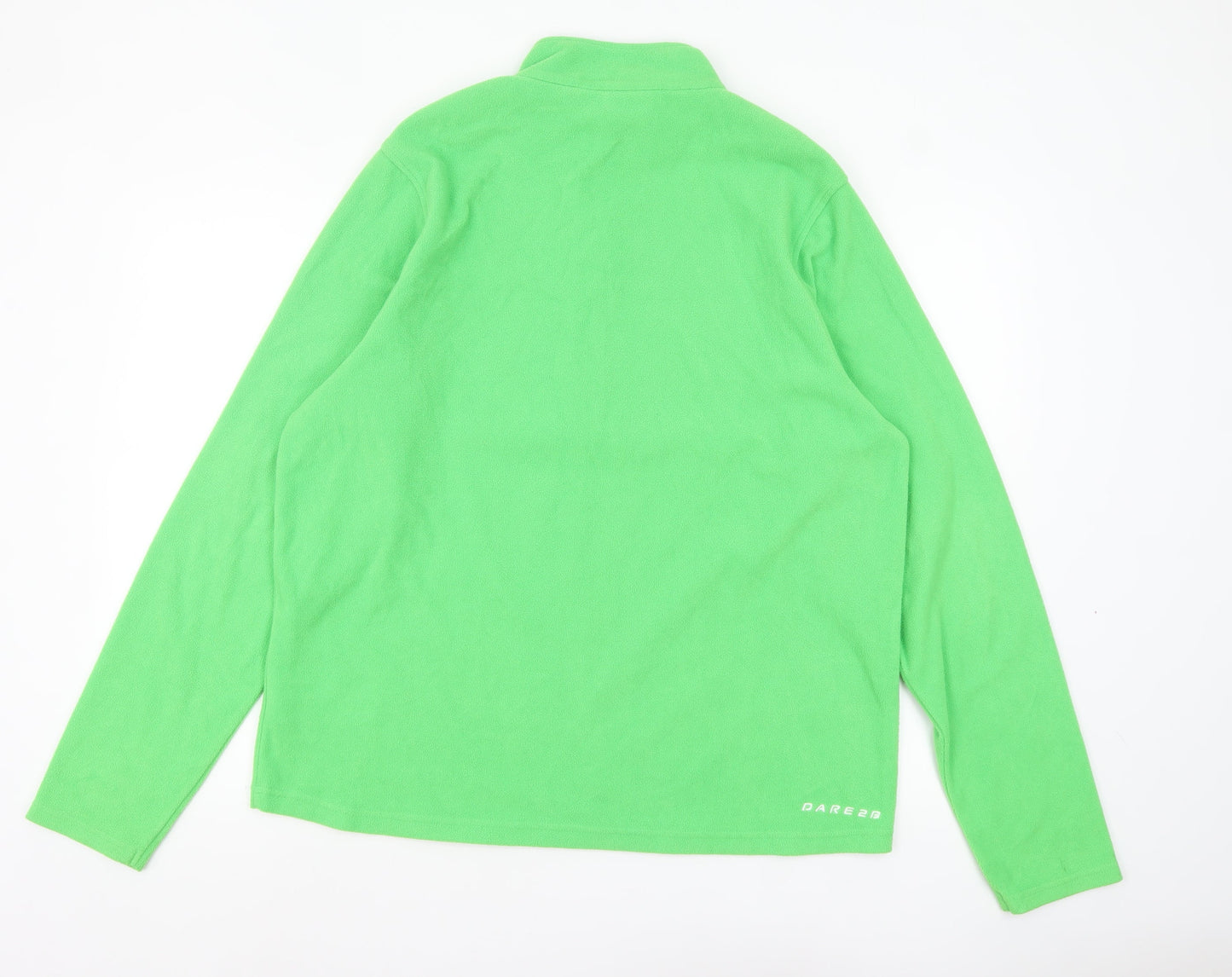 Dare 2b Men's Green XL Fleece 1/4 Zip Pullover Sweatshirt