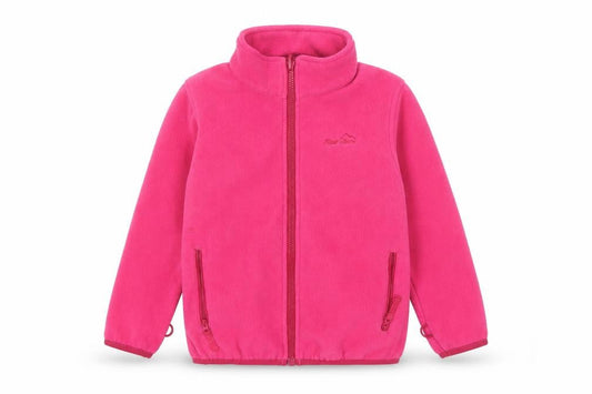 Peter Storm Girls Pink Fleece Full Zip Jacket 7-8 Years