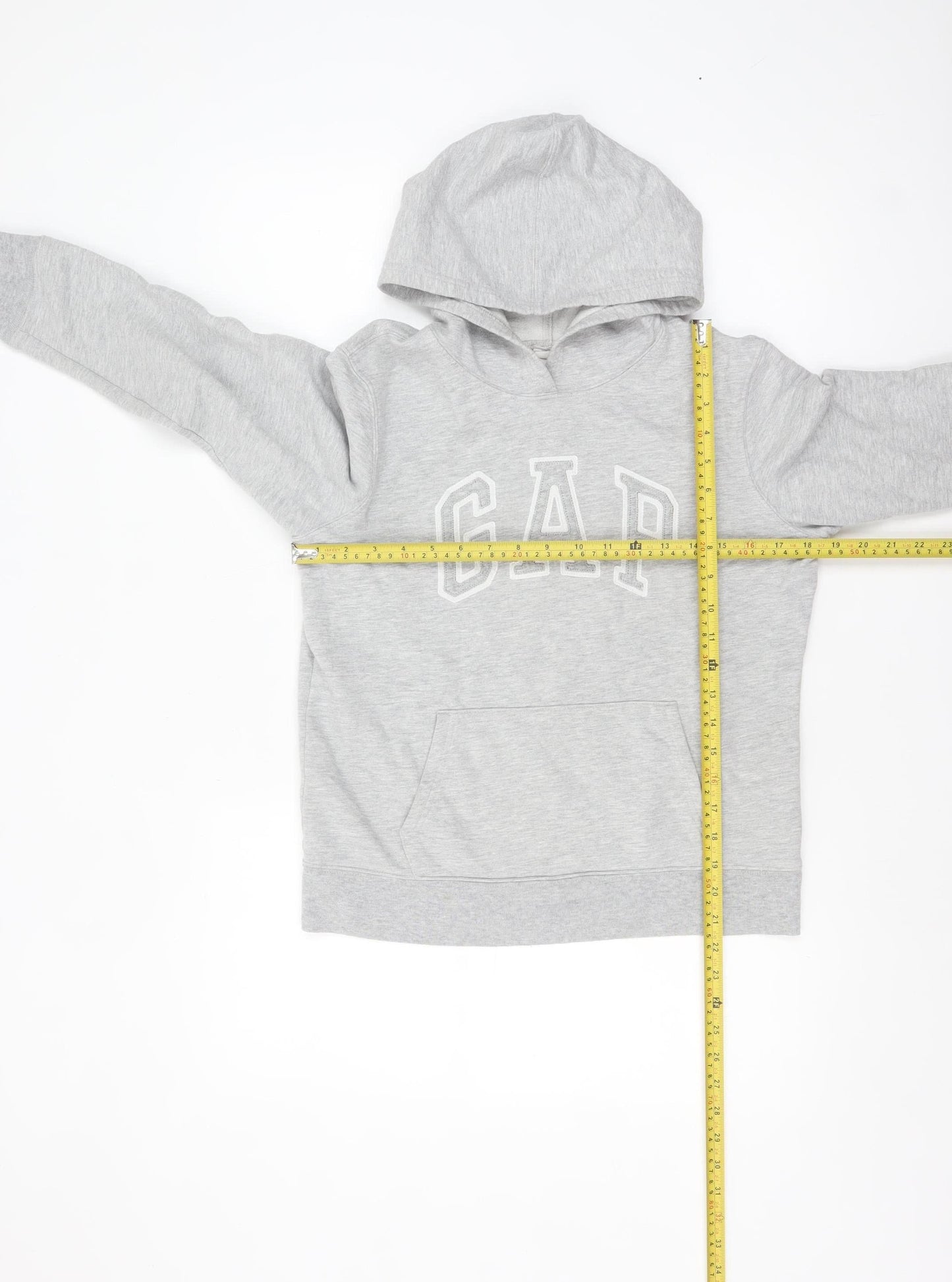 GAP Womens Grey Small Pullover Hoodie Cotton Blend Casual