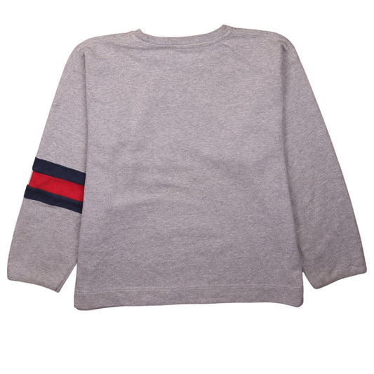 Tommy Hilfiger Women’s Grey Sweatshirt L Crew Neck Logo Casual