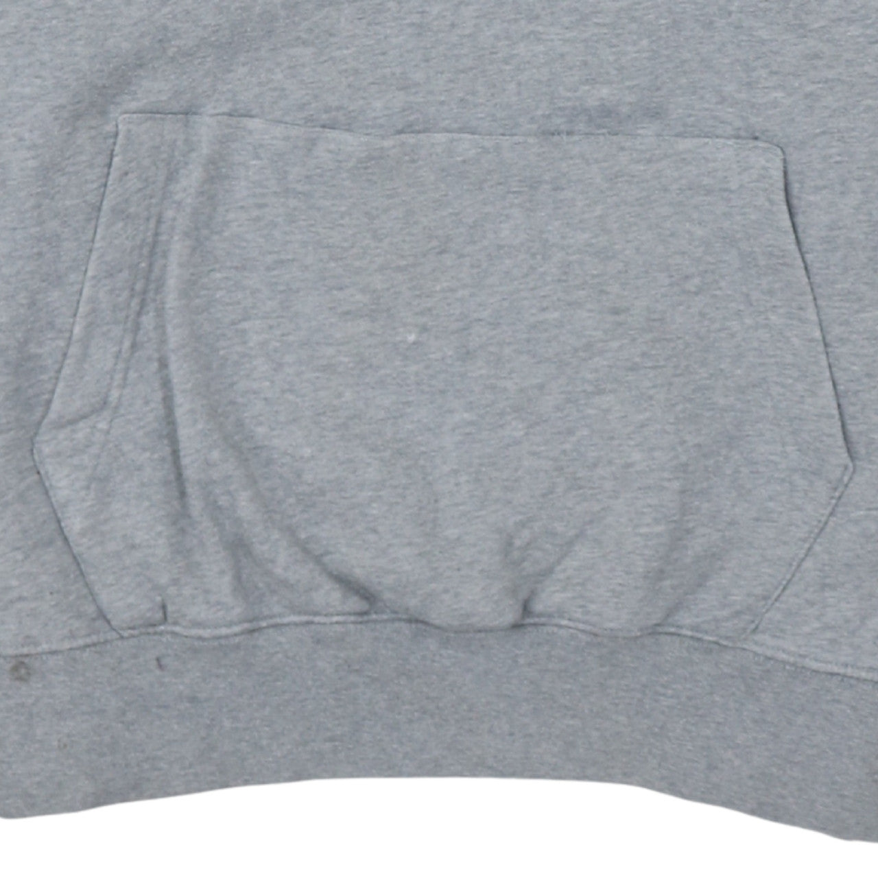 Nike Mens Grey Pullover Hoodie M Logo Fleece Sweatshirt