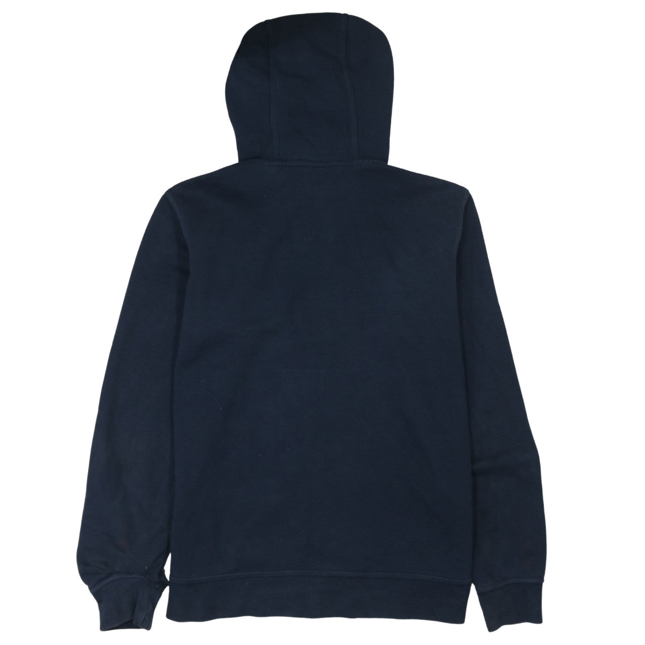 Nike Men Blue Full Zip Hoodie L Sports Fleece Sweatshirt