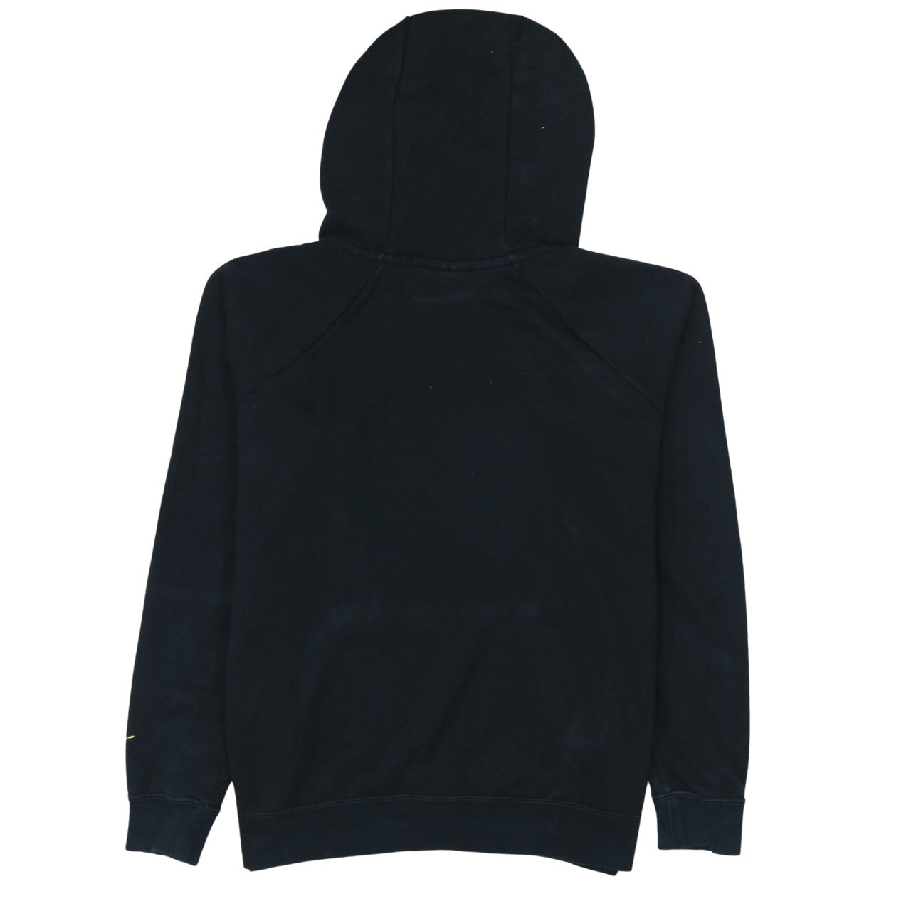 Nike Women's Black Gold Logo Pullover Hoodie Medium