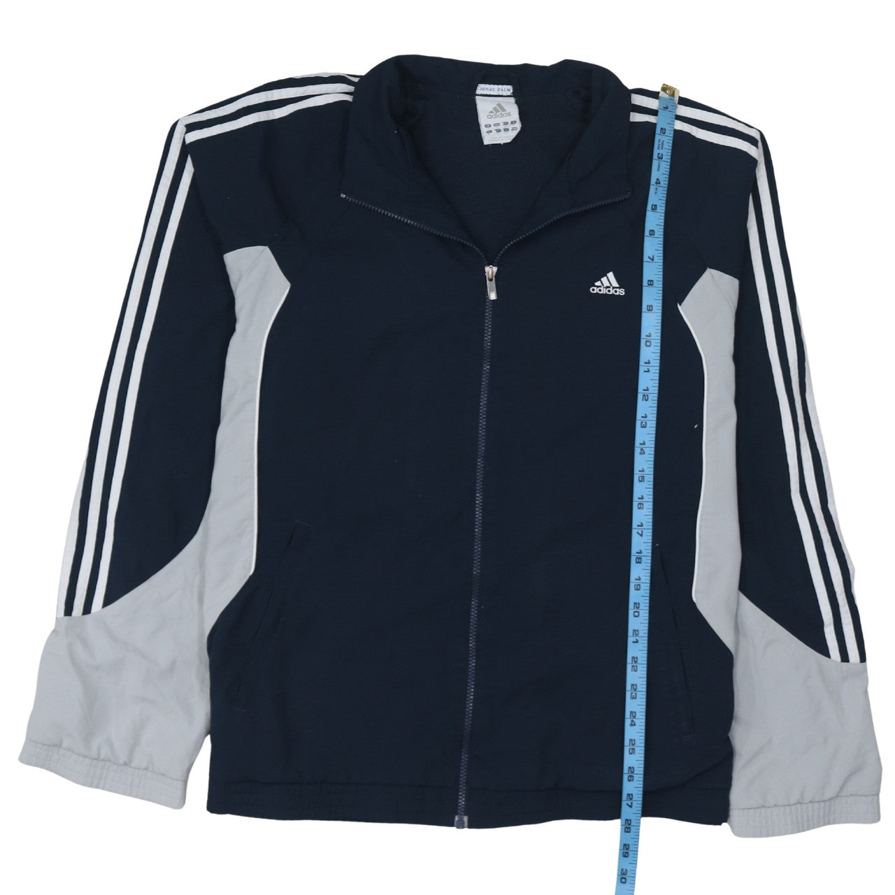 Adidas Men's Blue XL Track Jacket Full Zip Sportswear