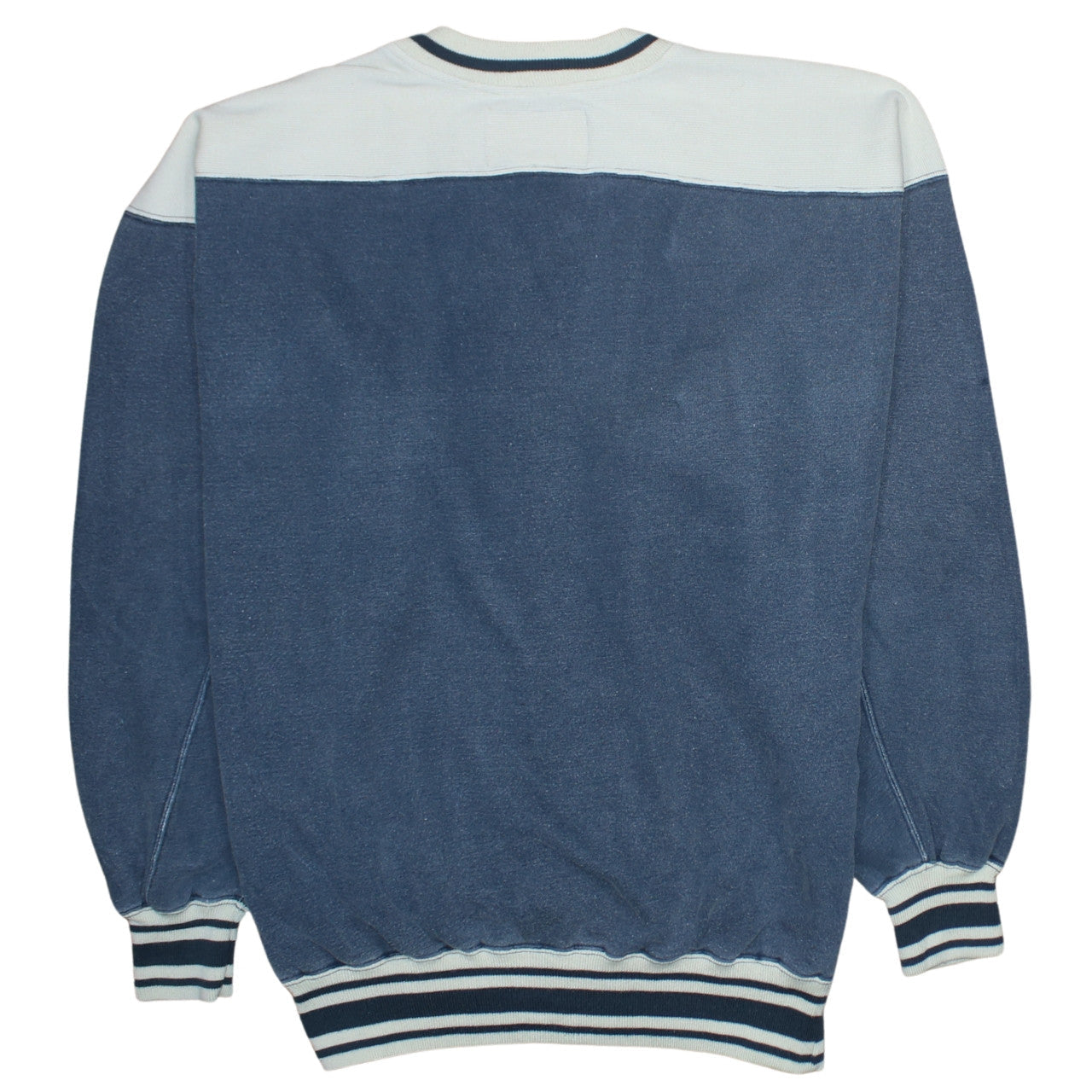 Avirex Mens Blue College Sports Pullover Sweatshirt M