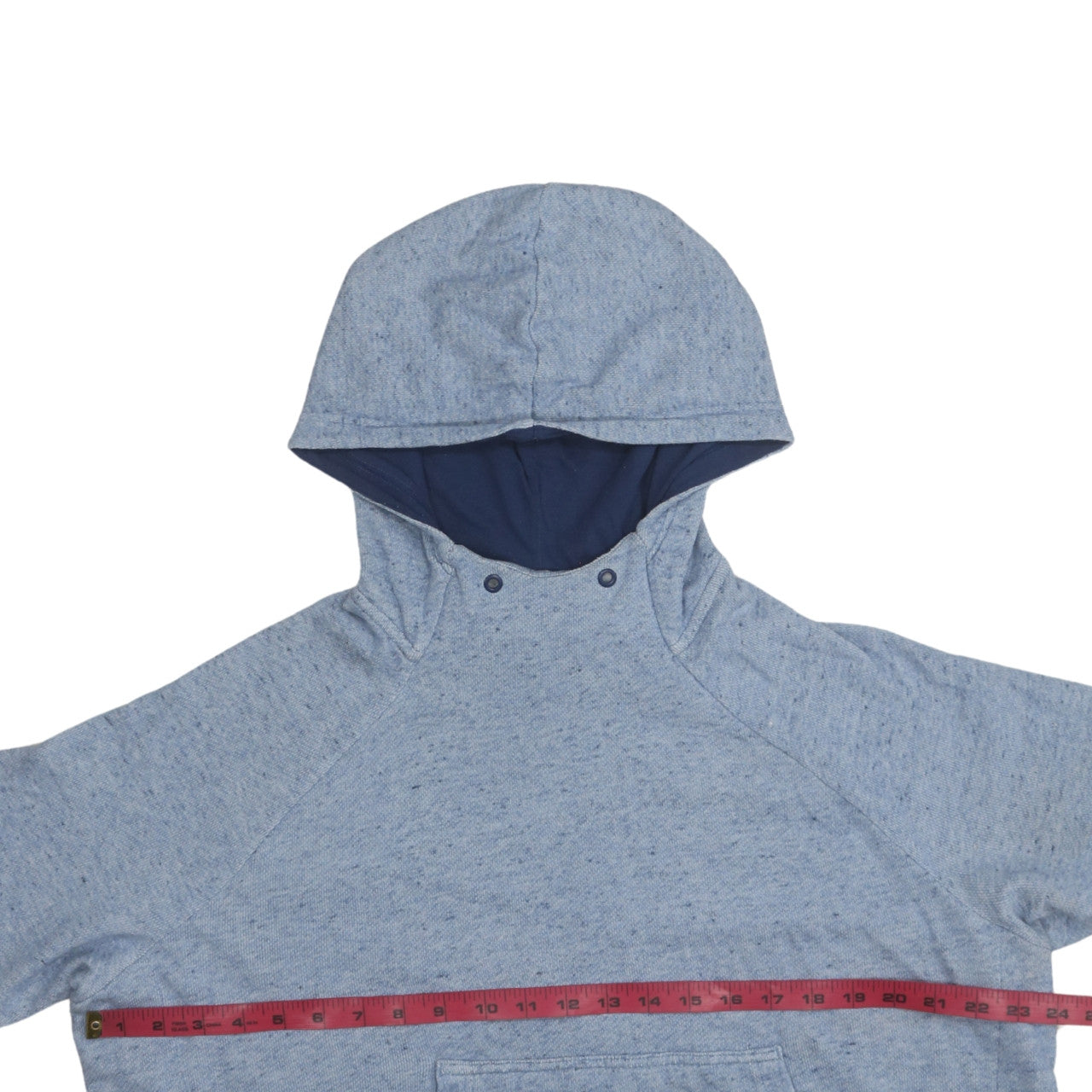 Adidas Women Blue XL Pullover Hoodie with Kangaroo Pocket