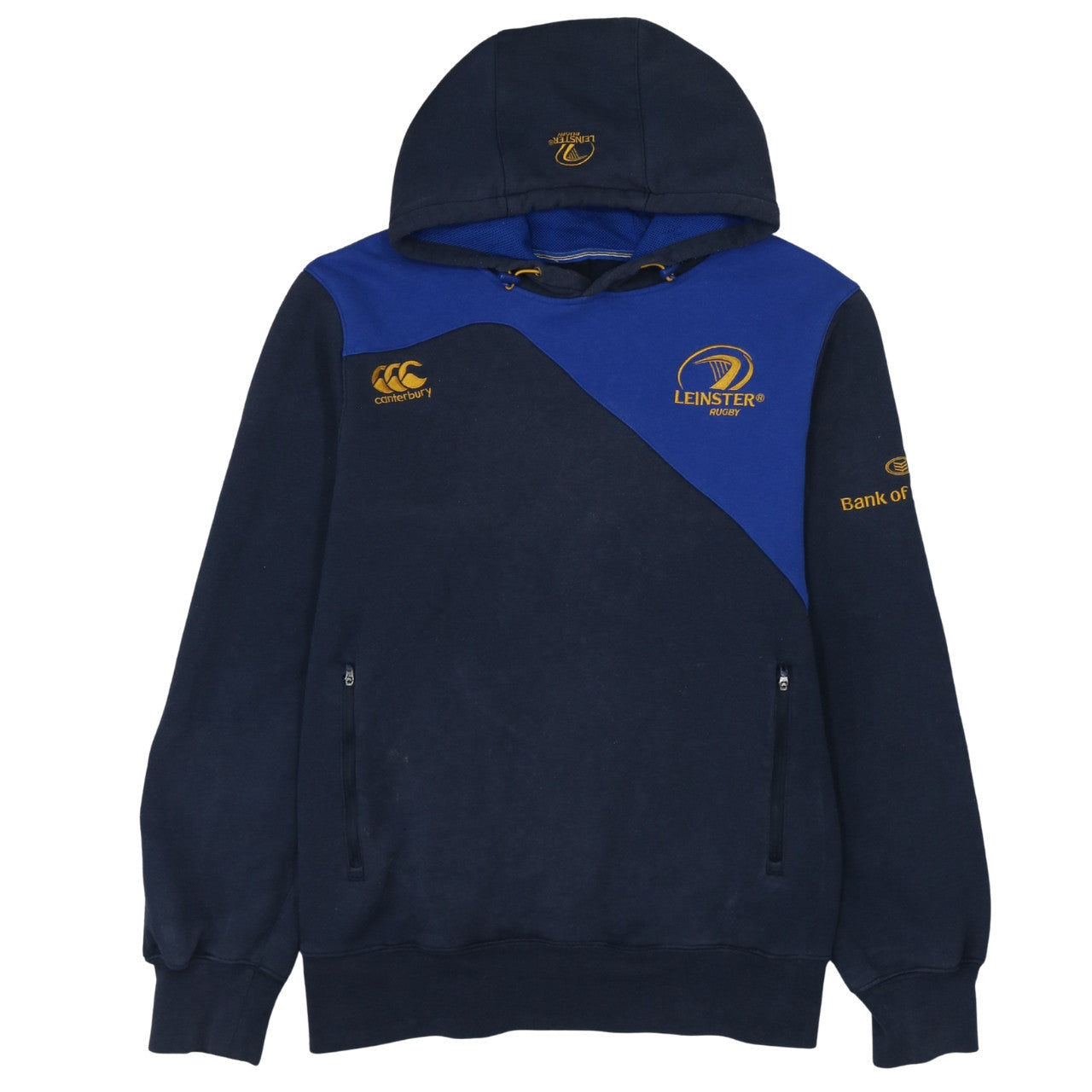 Canterbury Men's Blue Leinster Rugby Pullover Hoodie Size L