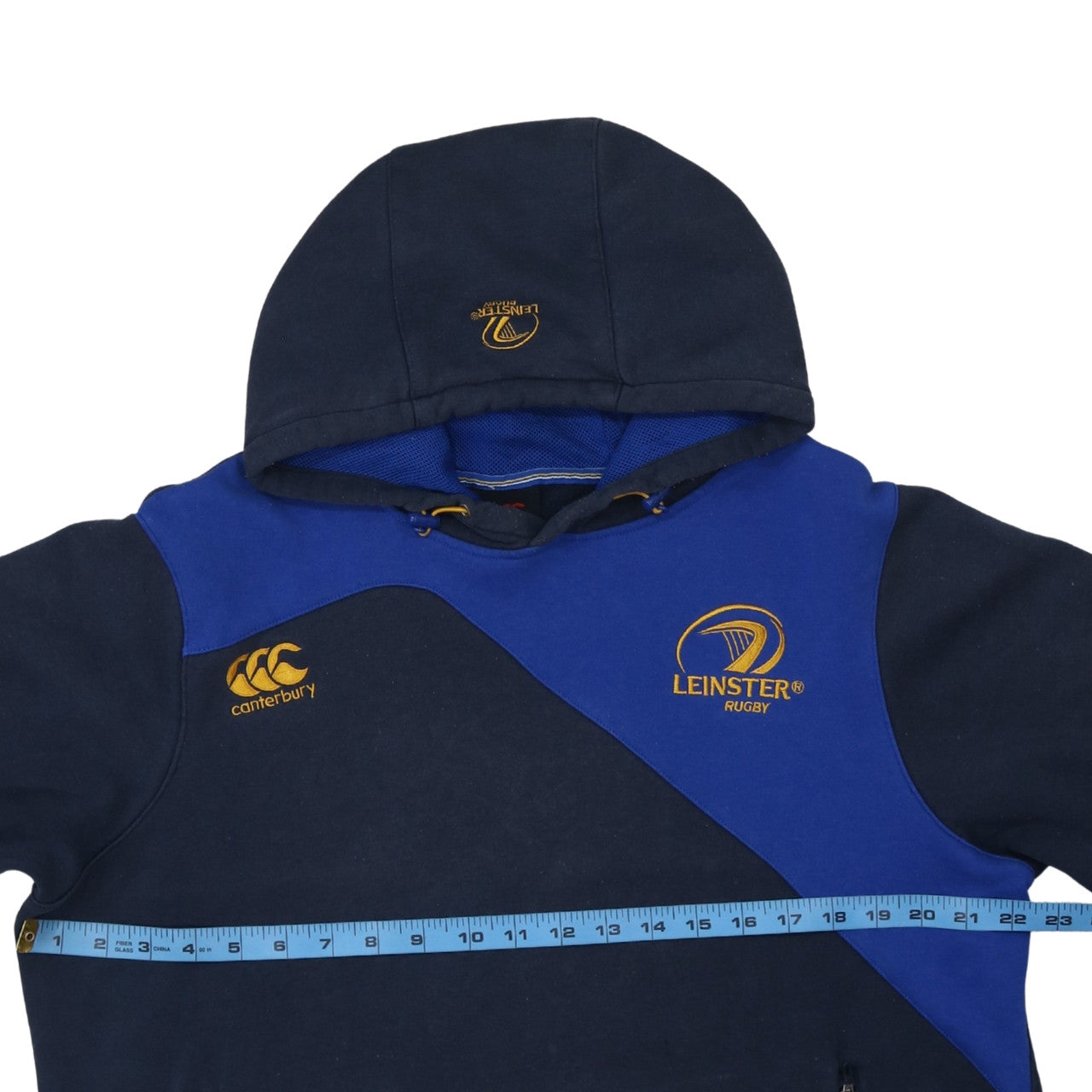 Canterbury Men's Blue Leinster Rugby Pullover Hoodie Size L