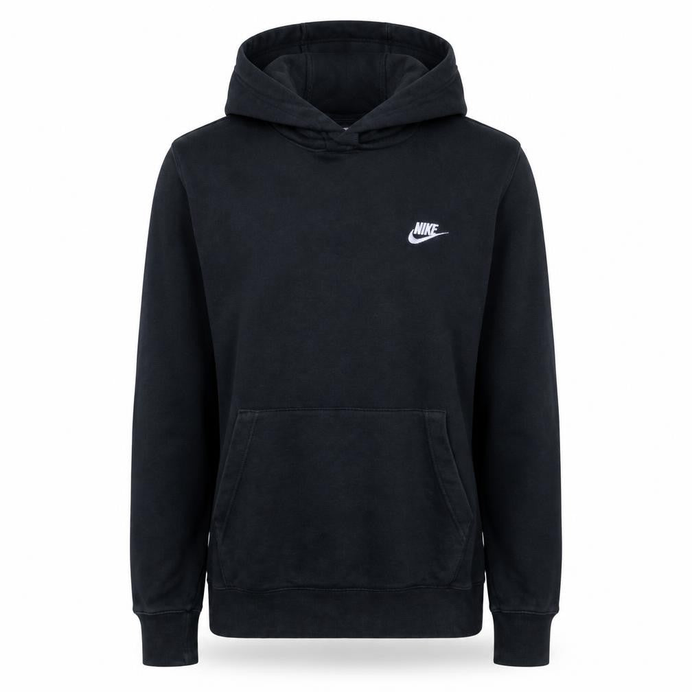 Nike Men's Black Small Pullover Hoodie with Logo