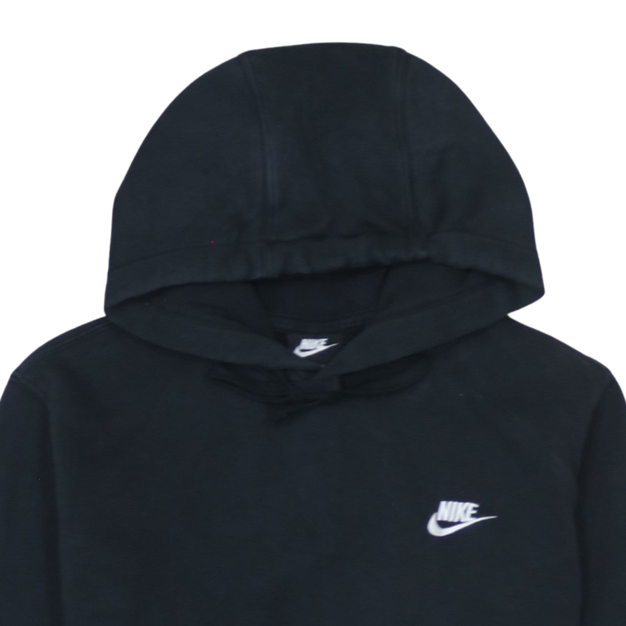 Nike Men's Black Small Pullover Hoodie with Logo