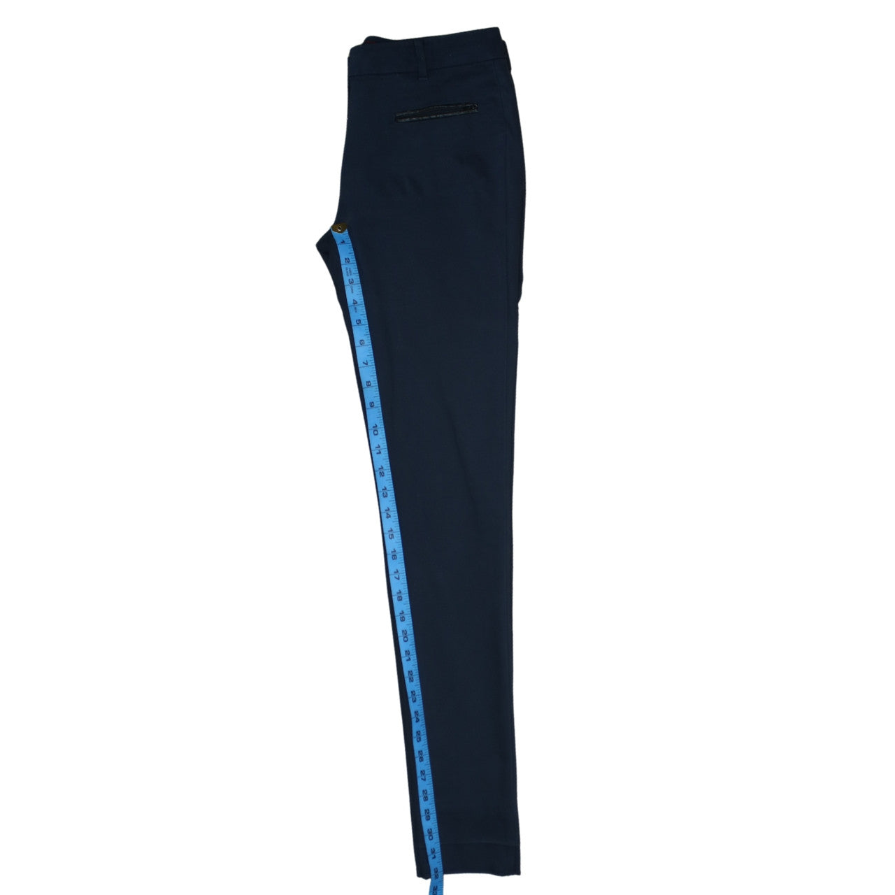 Tommy Hilfiger Women's Blue Slim Chino Trousers Size 6