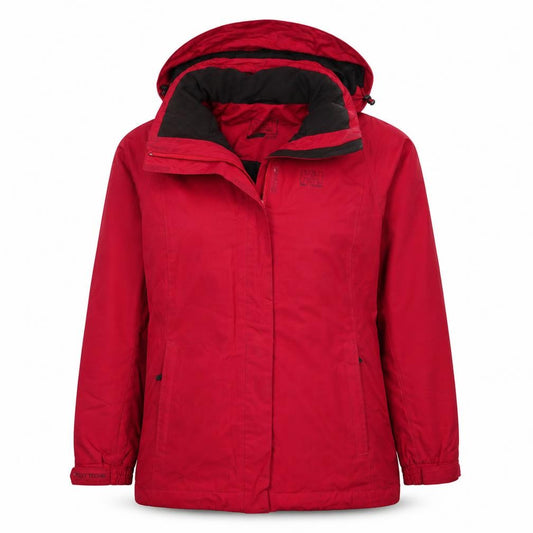 Helly Hansen Women’s Red Waterproof Hooded Jacket Size S