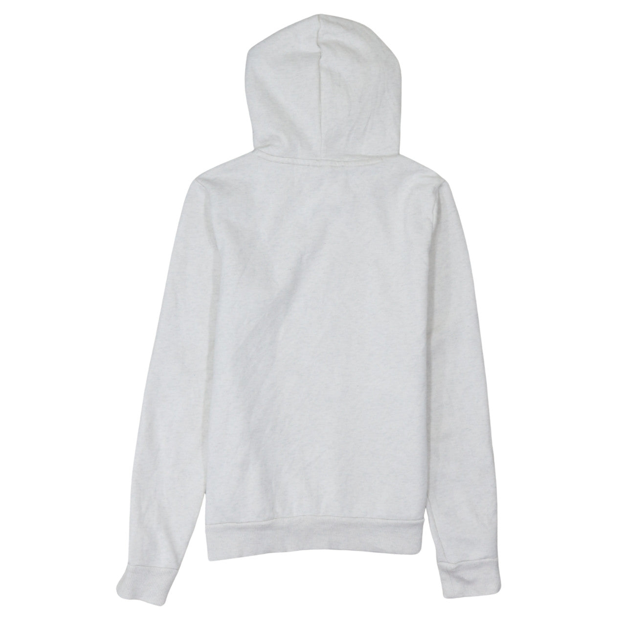 Puma Womens Light Grey XS Pullover Hoodie Drawstring Logo Sweatshirt