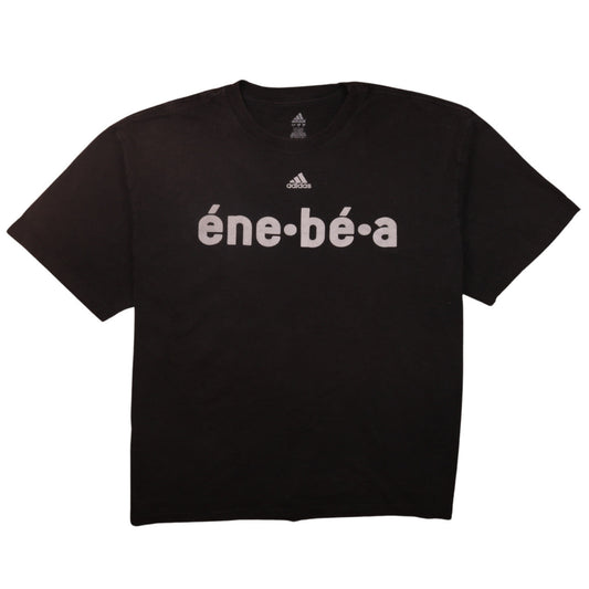 Adidas Men’s Black NBA Graphic Cotton Short Sleeve T-Shirt XL