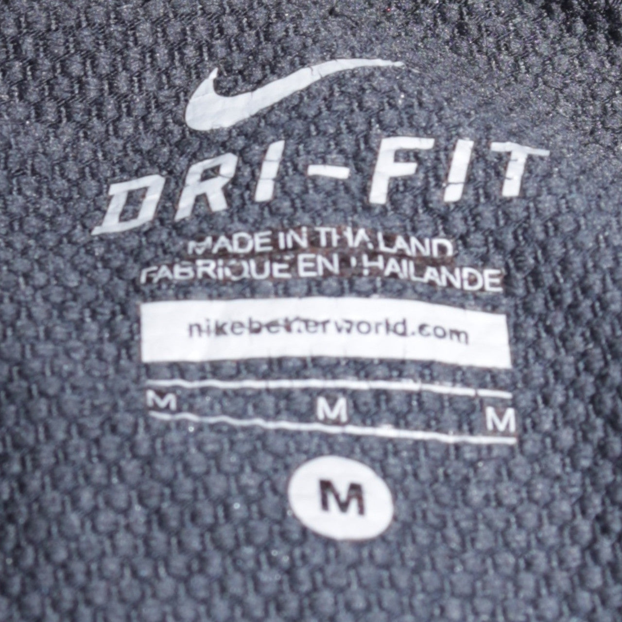 Nike Men's Black Dri-FIT Full Zip Hoodie Size M Sportswear