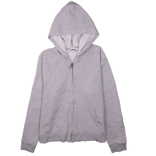 GAP Men's Grey Full Zip Hoodie XL Fleece Cotton Blend