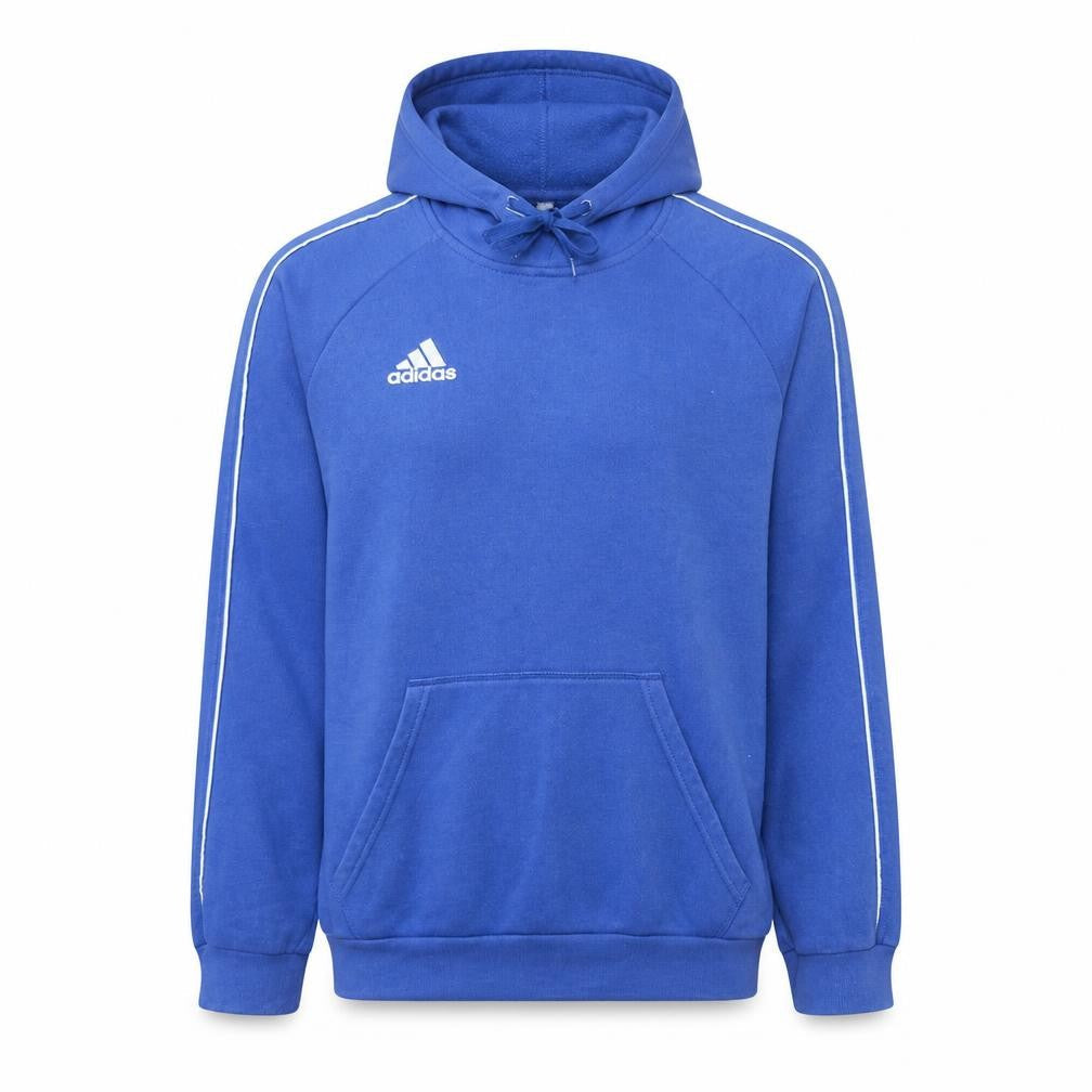 Adidas Men's Blue Pullover Hoodie Size S Sports Fleece