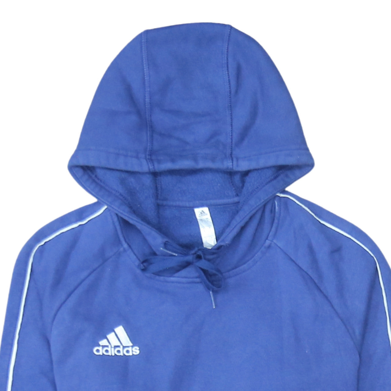 Adidas Men's Blue Pullover Hoodie Size S Sports Fleece