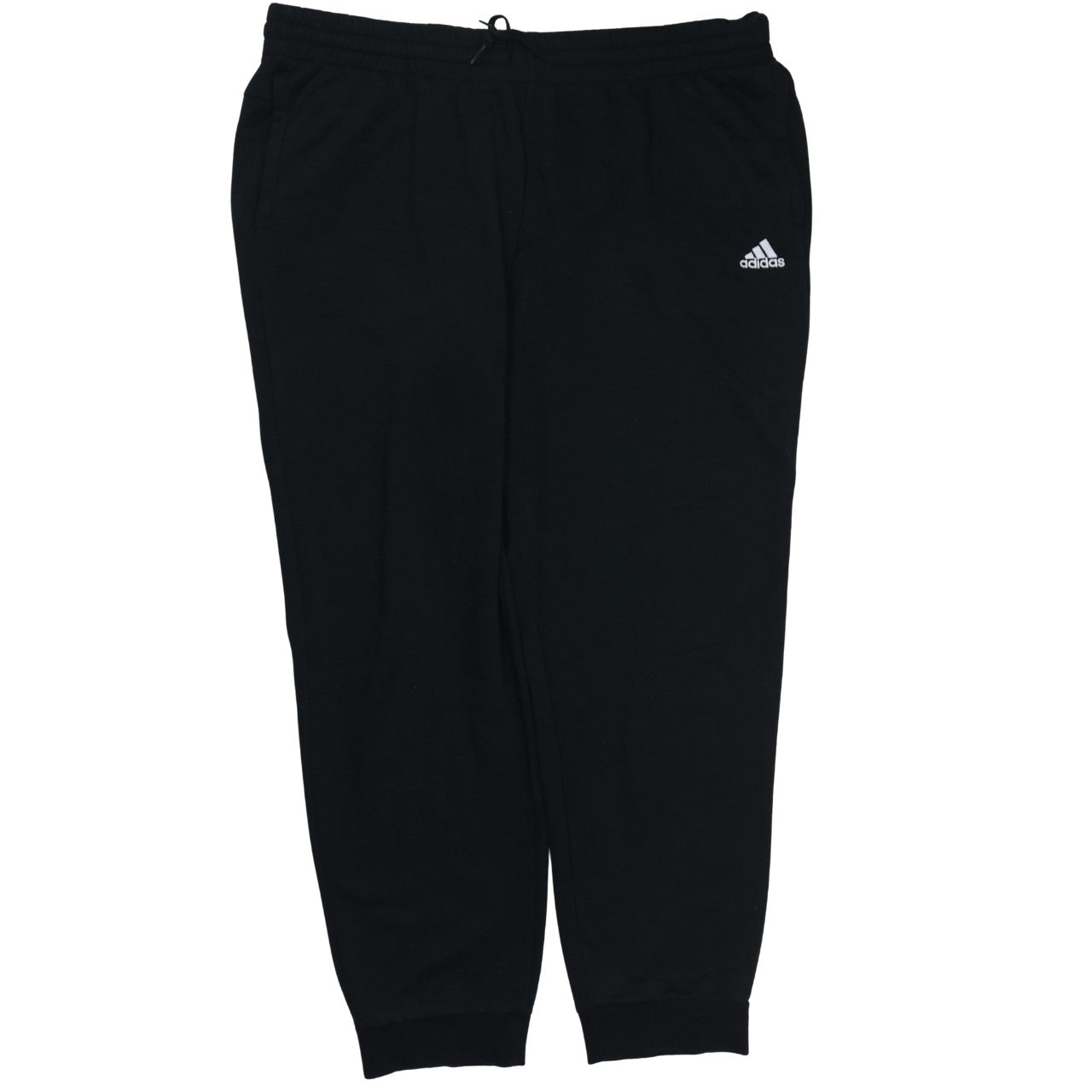 Adidas Women 2XL Black Jogger Sweatpants Fleece Comfort Trousers