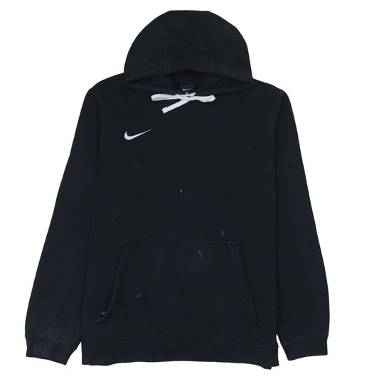 Nike Men's Black Pullover Hoodie L Sports Fleece Sweatshirt