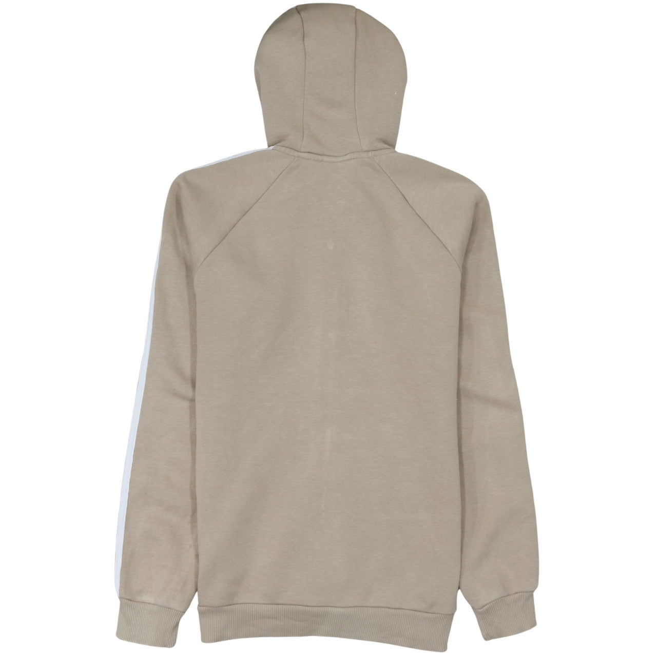 Adidas Men’s Beige Full Zip Hoodie XS Sports Fleece Sweatshirt