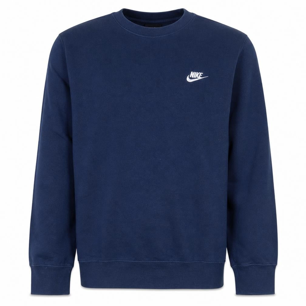 Nike Men's Blue Small Crew Neck Pullover Sweatshirt