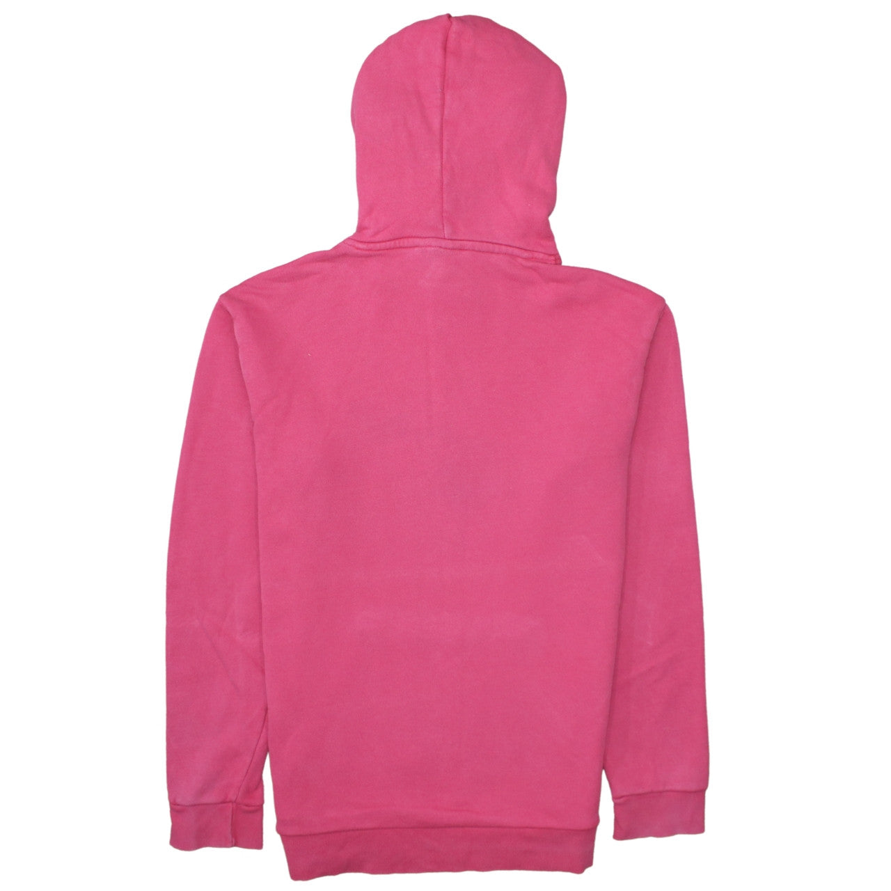 Adidas Women Pink Pullover Hoodie Medium Hooded Cotton Blend Casual