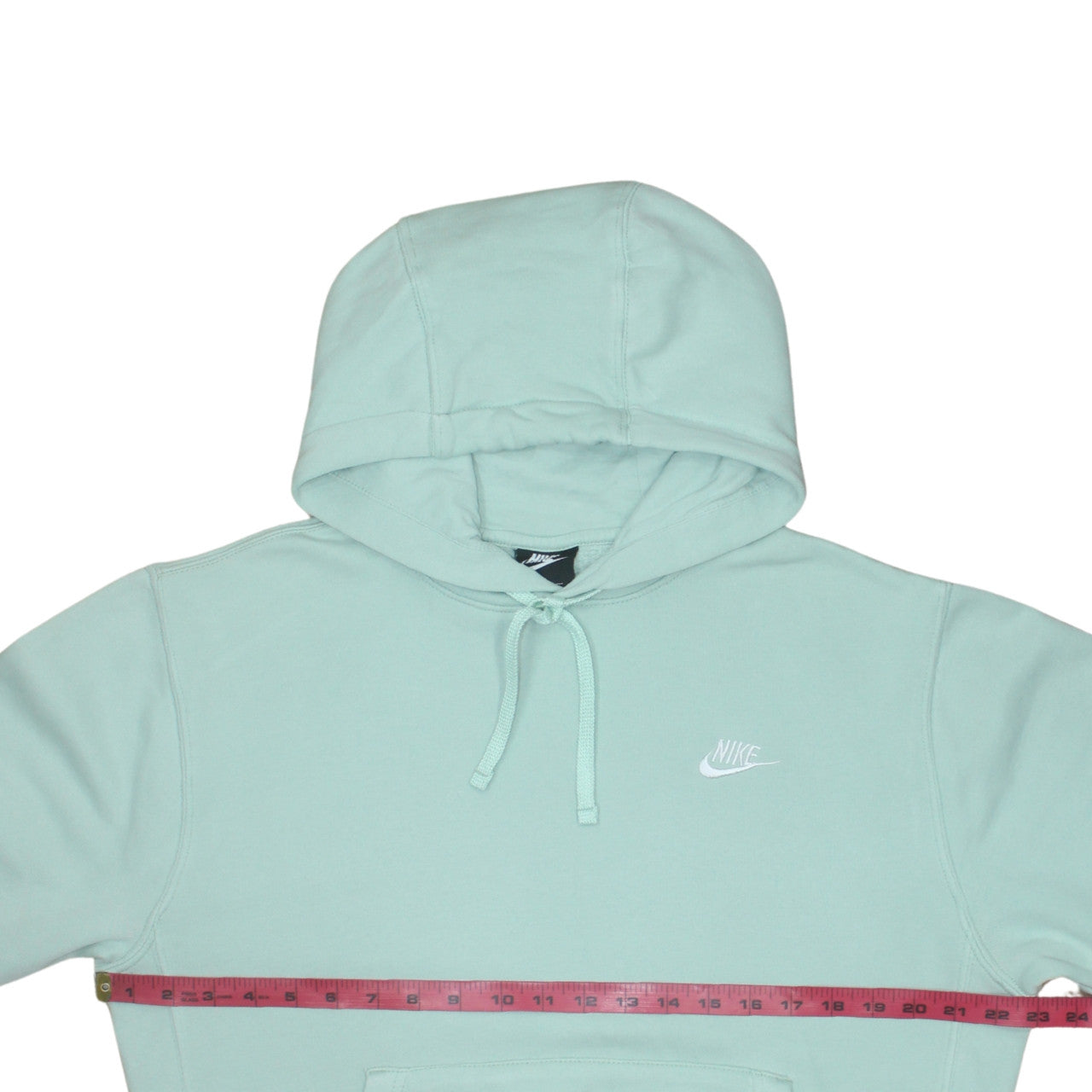 Nike Women’s Mint Green Pullover Hoodie Size S Cotton Blend