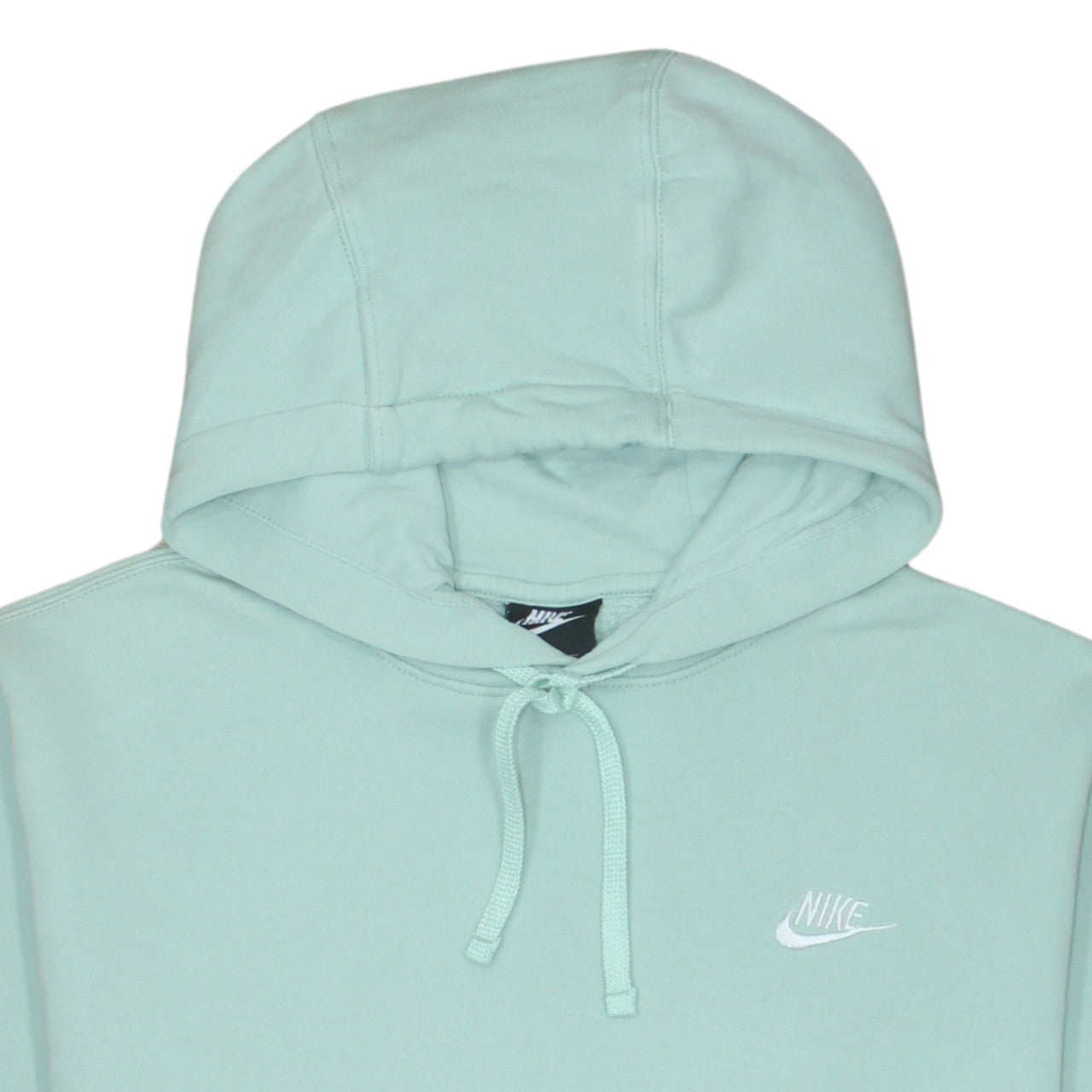 Nike Women’s Mint Green Pullover Hoodie Size S Cotton Blend