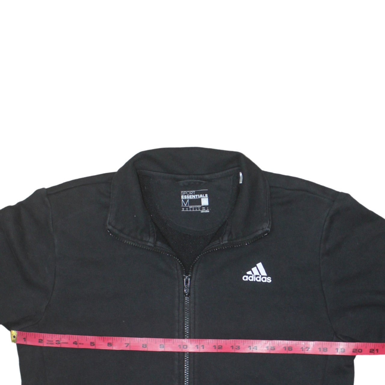adidas Men's Black Medium Sport Essentials Track Jacket