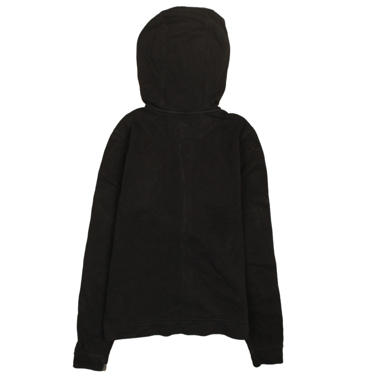 Nike Boys Black Full Zip Fleece Hoodie Size L with Logo