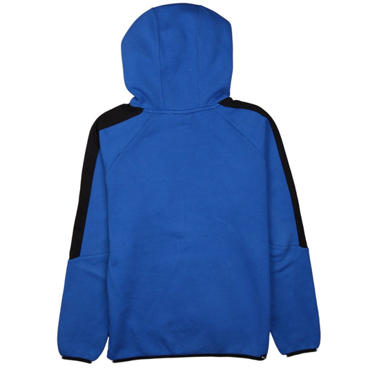Puma Boys Blue Full Zip Hoodie 13-14 Years Sports Fleece Sweatshirt