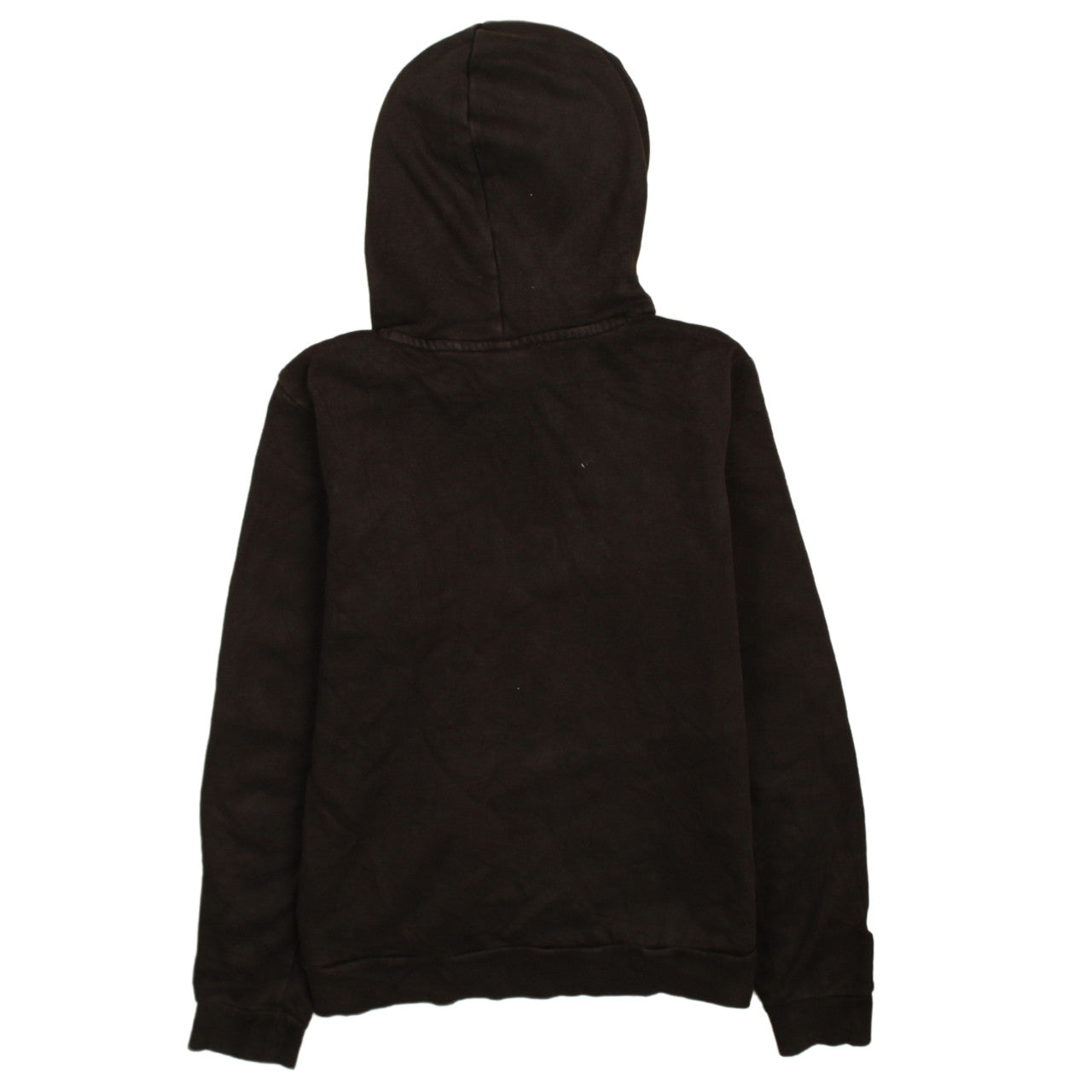 Puma Men's Black XS Pullover Hoodie with Logo Tape Sleeves