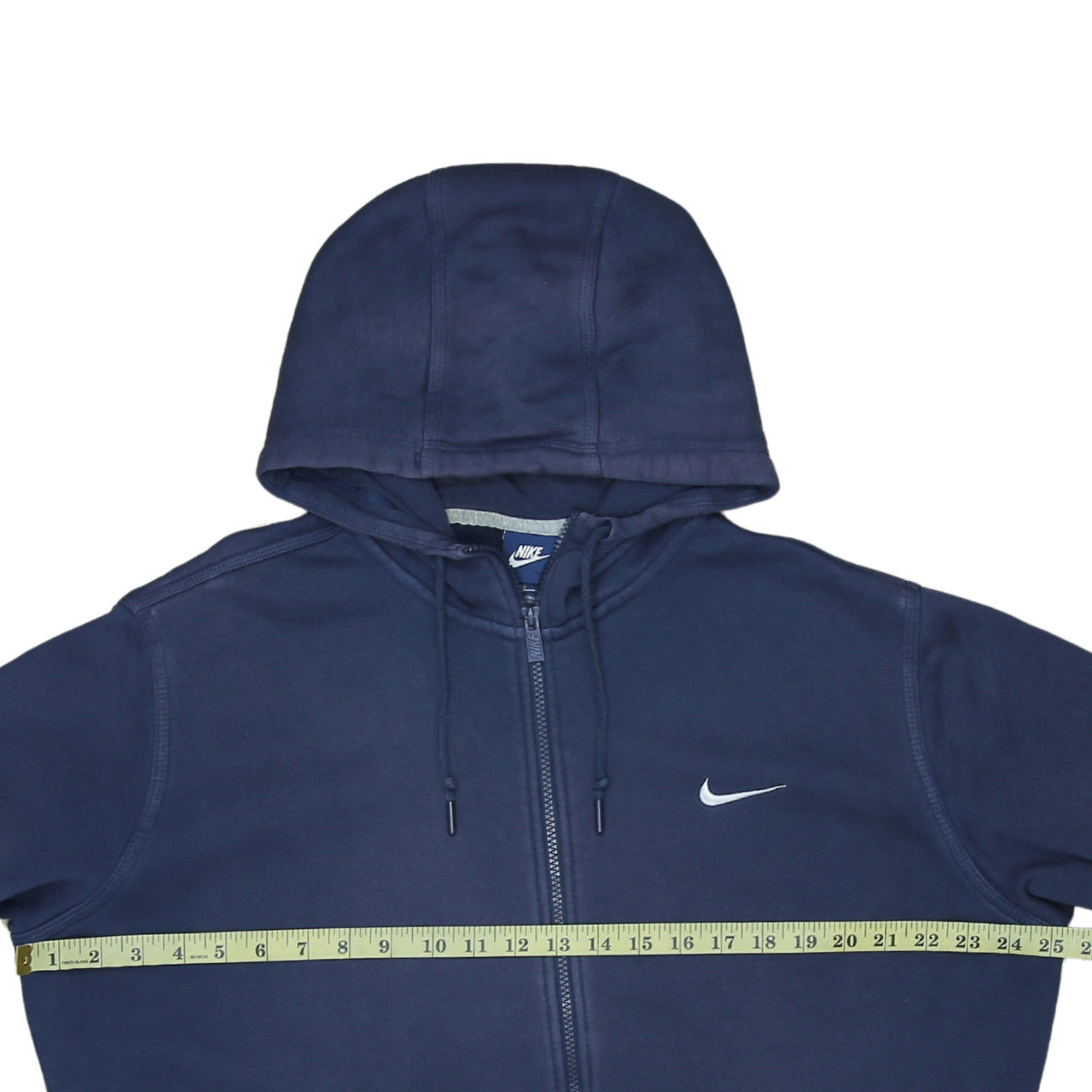 Nike Men's Blue Full Zip Hoodie XL Fleece Sweatshirt